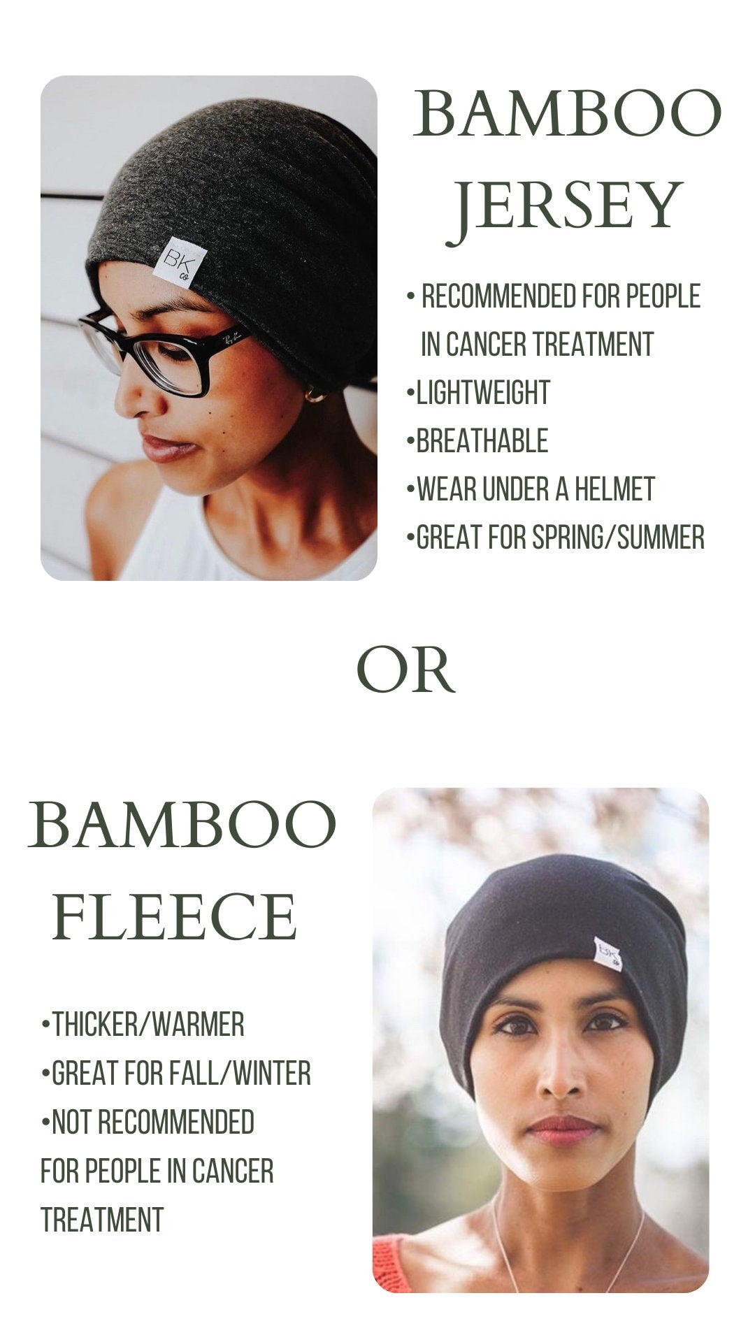 Original Slouch Beanie: Bamboo Jersey