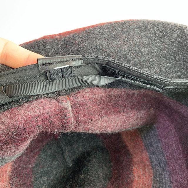 Wool Winter Bucket Hat: Foldable Travel Hat with Adjustable Strap