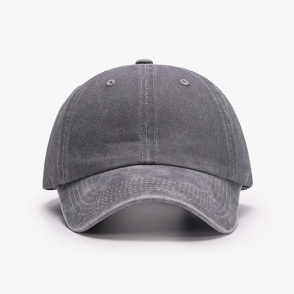 Embroidered Autumn Leaves Baseball Hat, Fall Washed Hat, Cotton Blend Cap