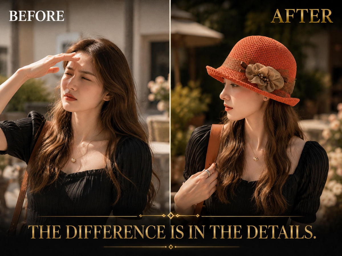 Women's Knitted Breathable Flower Fisherman Hat | Elegant Summer Sun Hat with Floral Accent & UV Shade Protection
