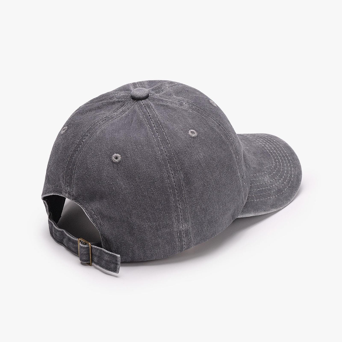 Embroidered Autumn Leaves Baseball Hat, Fall Washed Hat, Cotton Blend Cap