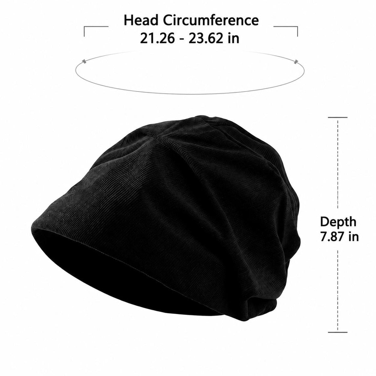 Oversized Slouchy Beret Hat for Women, Vintage French Style Newsboy Cap, Big Head Friendly Baggy Hat, Chic Casual Streetwear Accessory