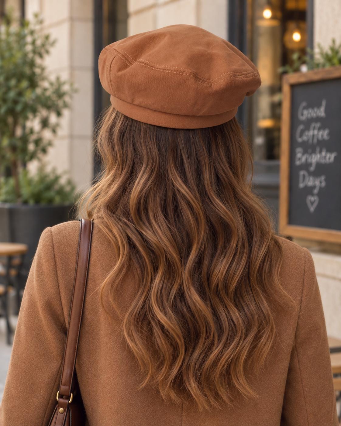 Womens Cotton Beret Hat Solid Color Octagonal Painter Cap Autumn Winter